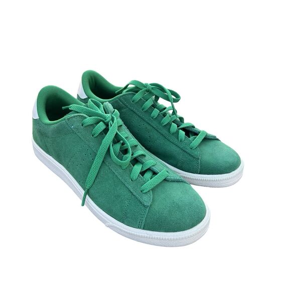 Nike Tennis Classic CS Premium Suede Pine Green Ivory Rare 829351-300 Size 8 New - Picture 1 of 9